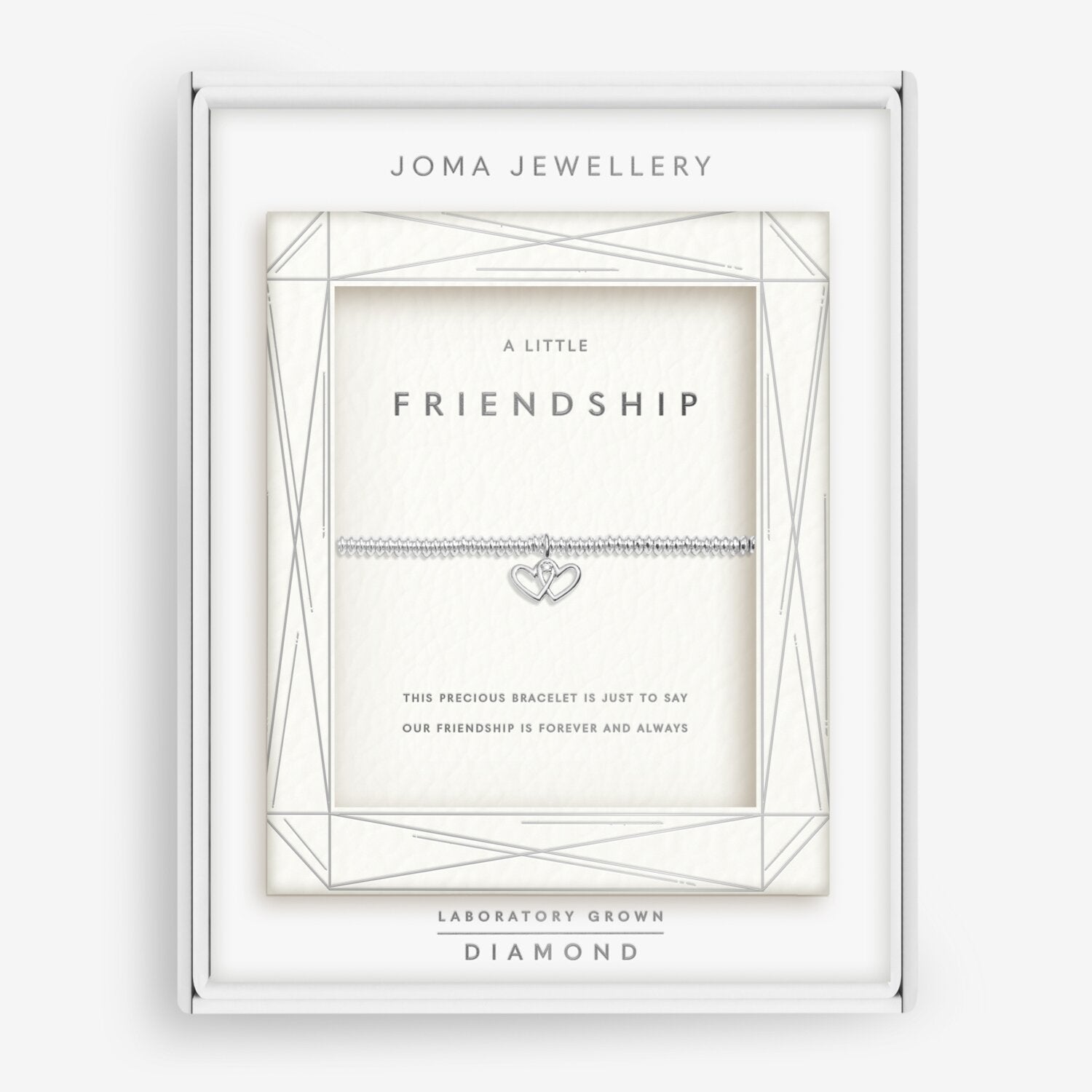 Joma Jewellery Laboratory Grown Diamond A Little Friendship Bracelet