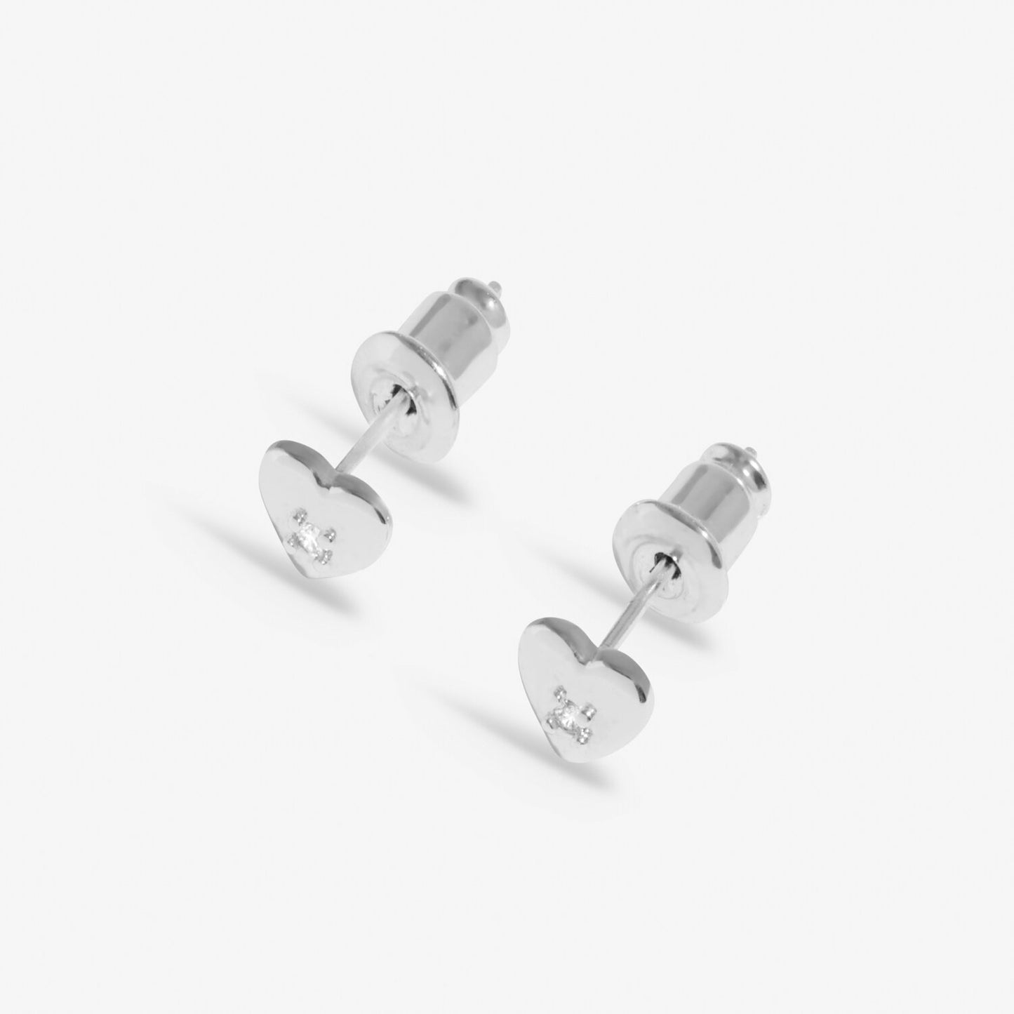 Joma Jewellery Lumia Cubic Zirconia Heart Earrings