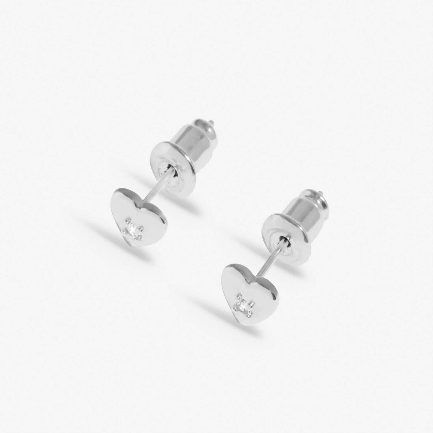Joma Jewellery Lumia Cubic Zirconia Heart Earrings