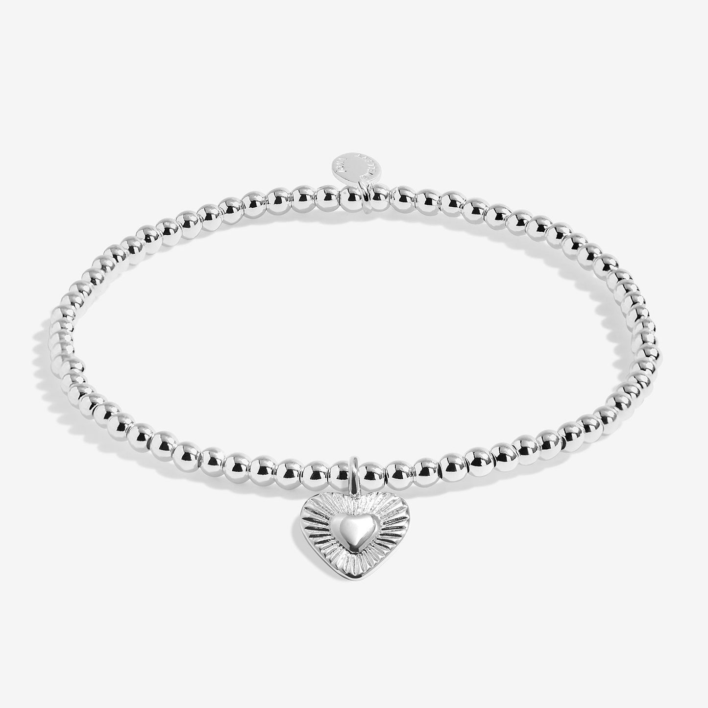 Joma Jewellery Merry And Bright Merry Christmas Granddaughter Bracelet & Hair Clip Gift Set In Silver Plating