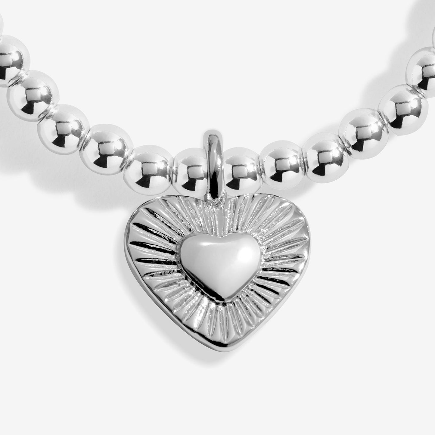 Joma Jewellery Merry And Bright Merry Christmas Granddaughter Bracelet & Hair Clip Gift Set In Silver Plating