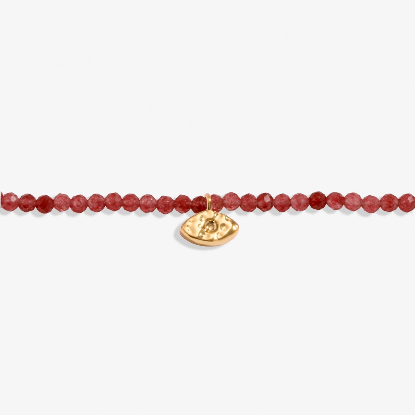 Joma Jewellery Mini Charms Garnet Eye Bracelet