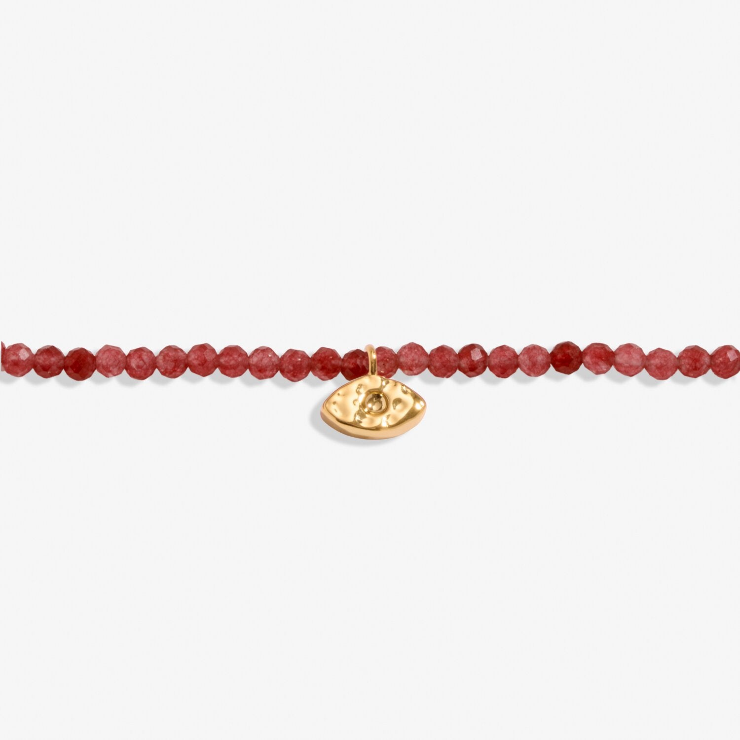 Joma Jewellery Mini Charms Garnet Eye Bracelet