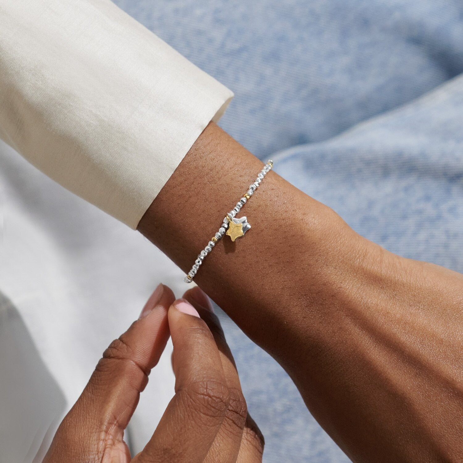 Joma Jewellery Mini Charms Stars Bracelet