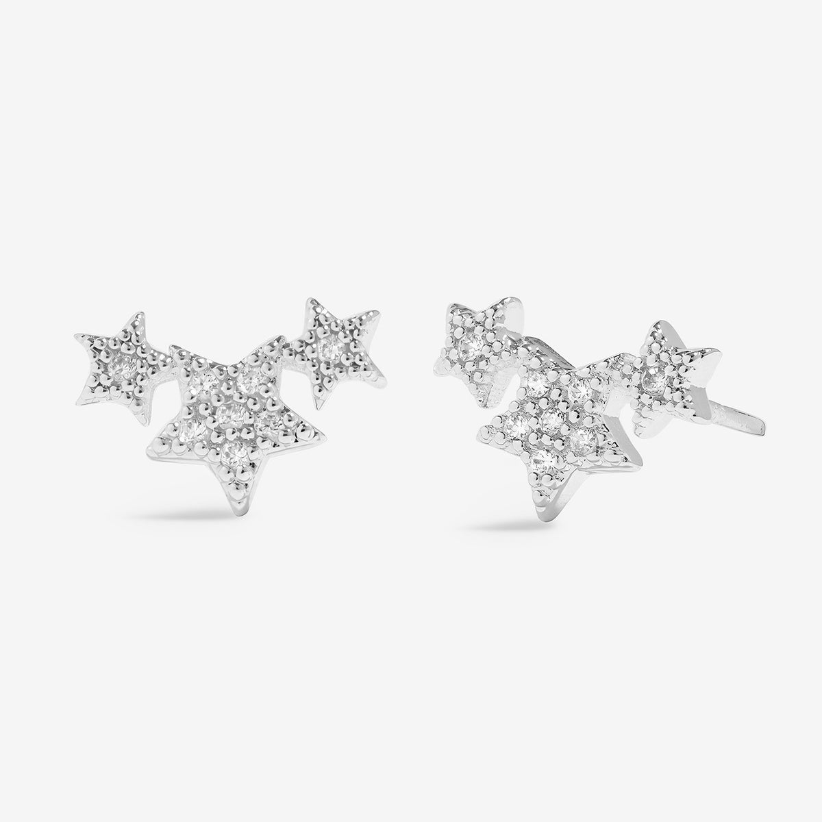 Joma Jewellery Moments To Shine Amazing Stud Earrings In Silver Plating