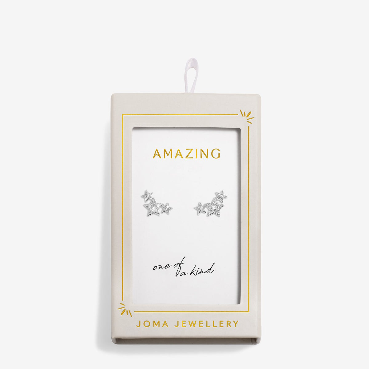 Joma Jewellery Moments To Shine Amazing Stud Earrings In Silver Plating