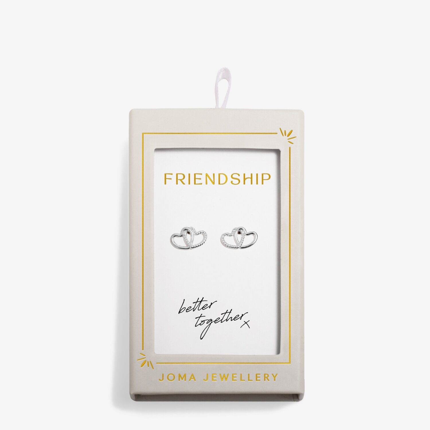 Joma Jewellery Moments To Shine Friendship Stud Earrings