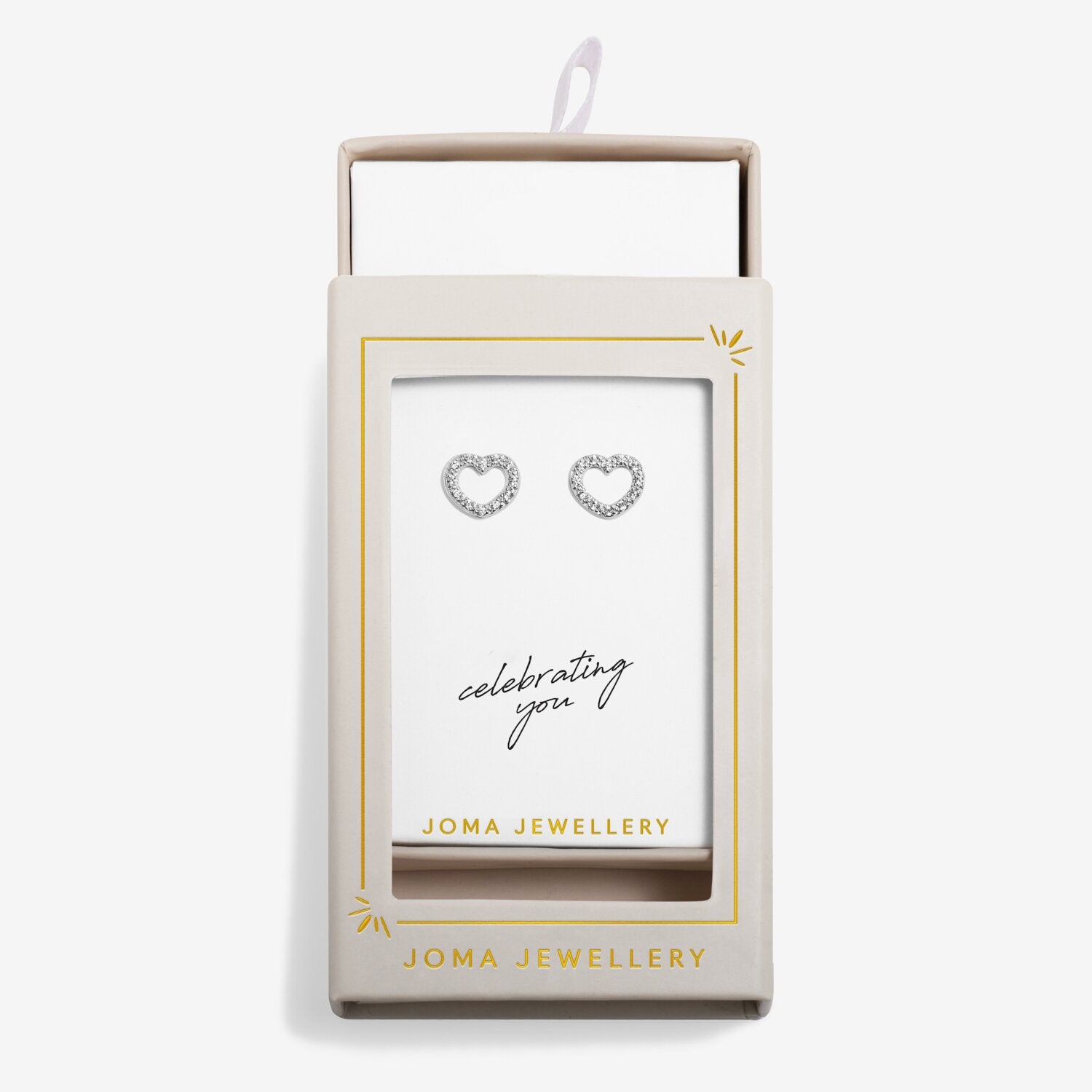 Joma Jewellery Moments To Shine Happy Birthday Stud Earrings