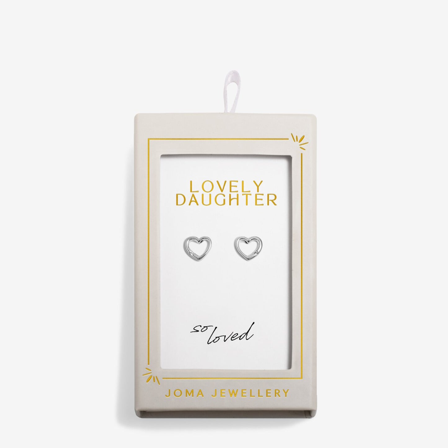 Joma Jewellery Moments To Shine Lovely Daughter Stud Earrings
