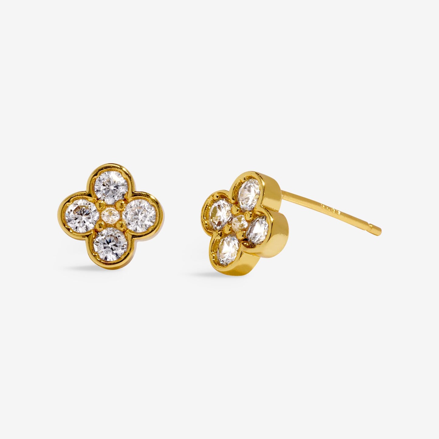 Joma Jewellery Moments To Shine Luck Stud Earrings