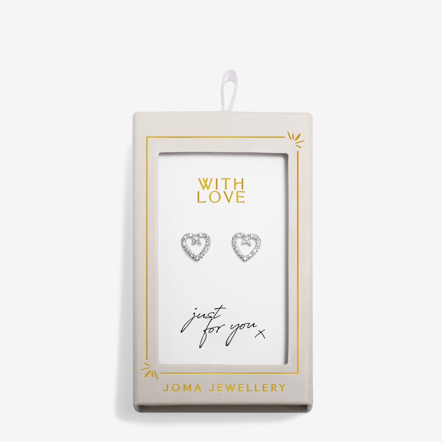 Joma Jewellery Moments To Shine With Love Stud Earrings