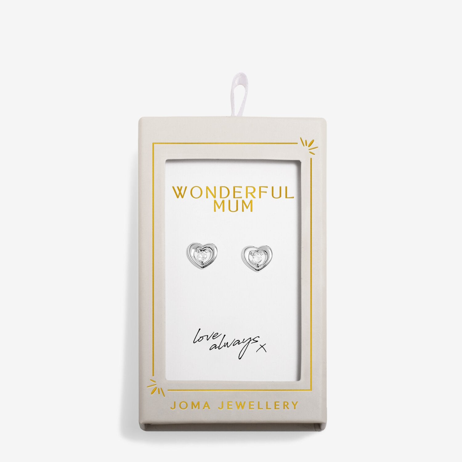 Joma Jewellery Moments To Shine Wonderful Mum Stud Earrings