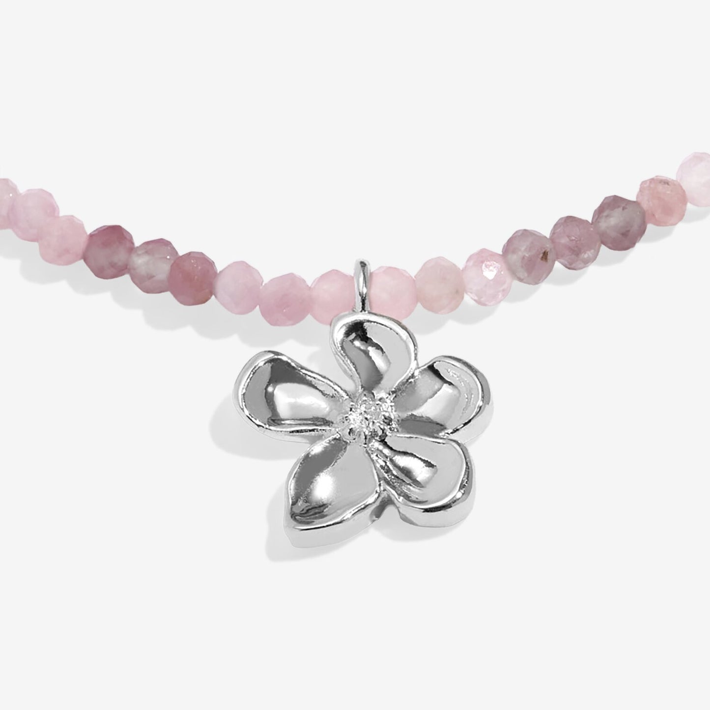 Joma Jewellery Multi Stone Flower Anklet
