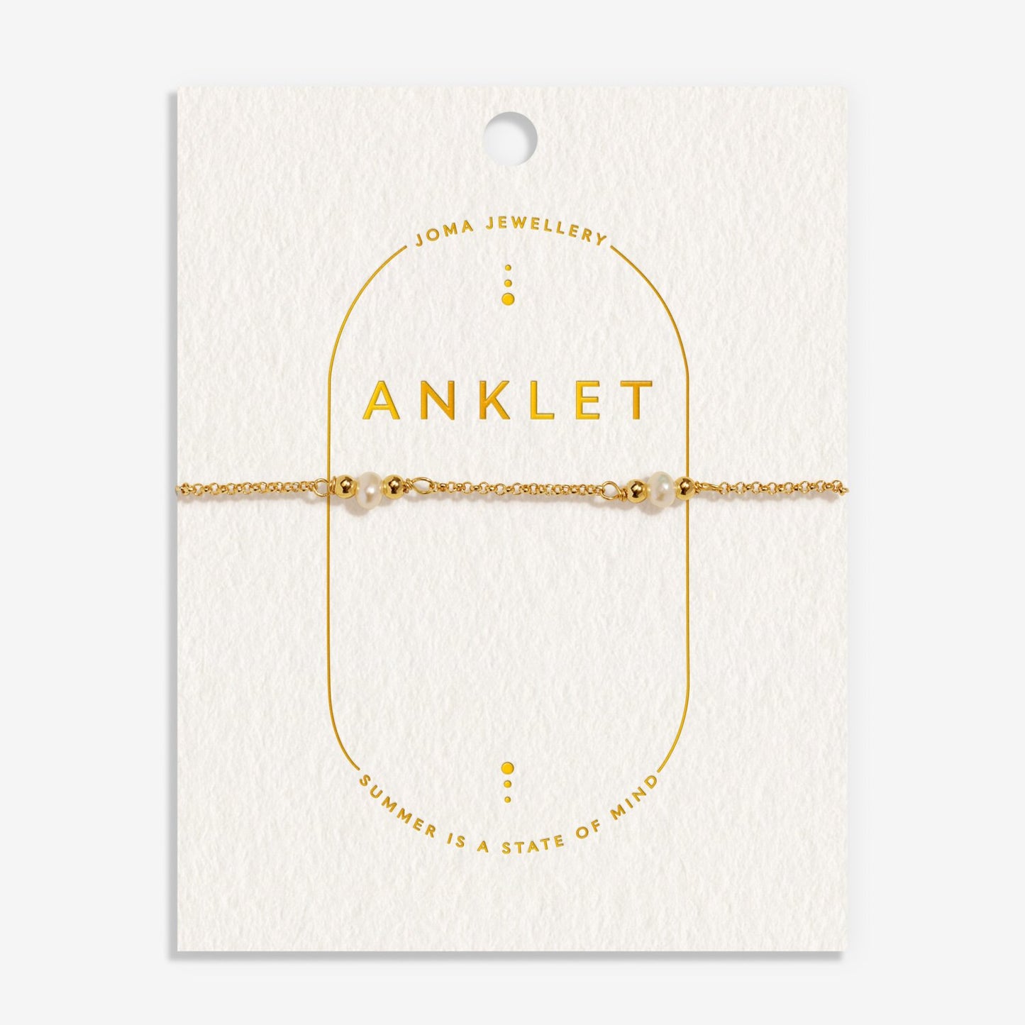 Joma Jewellery Pearl Anklet