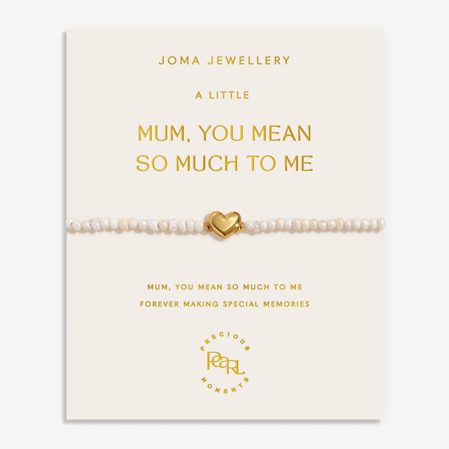 Joma Jewellery Precious Moments Mum You Mean So Much To Me Bracelet