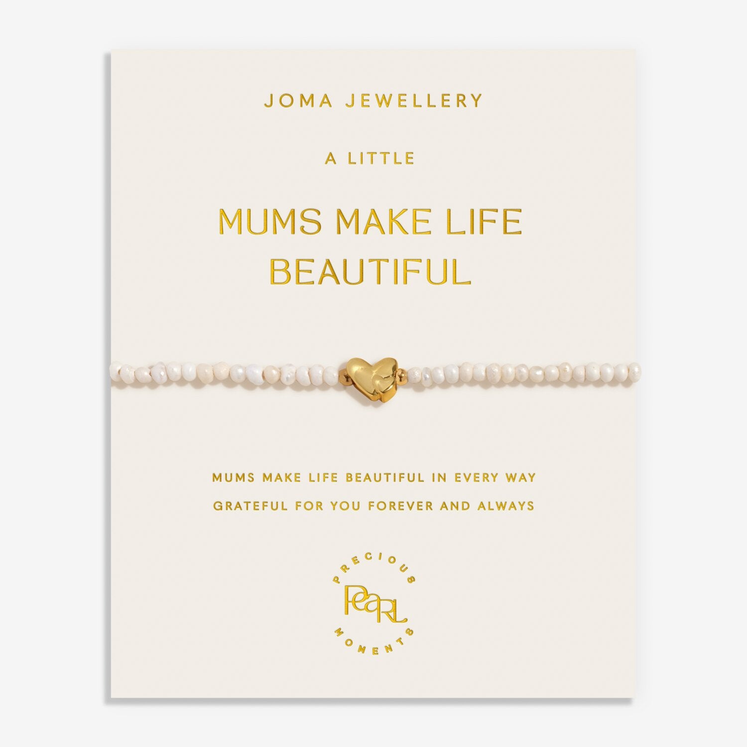 Joma Jewellery Precious Moments Mums Make Life Beautiful Bracelet