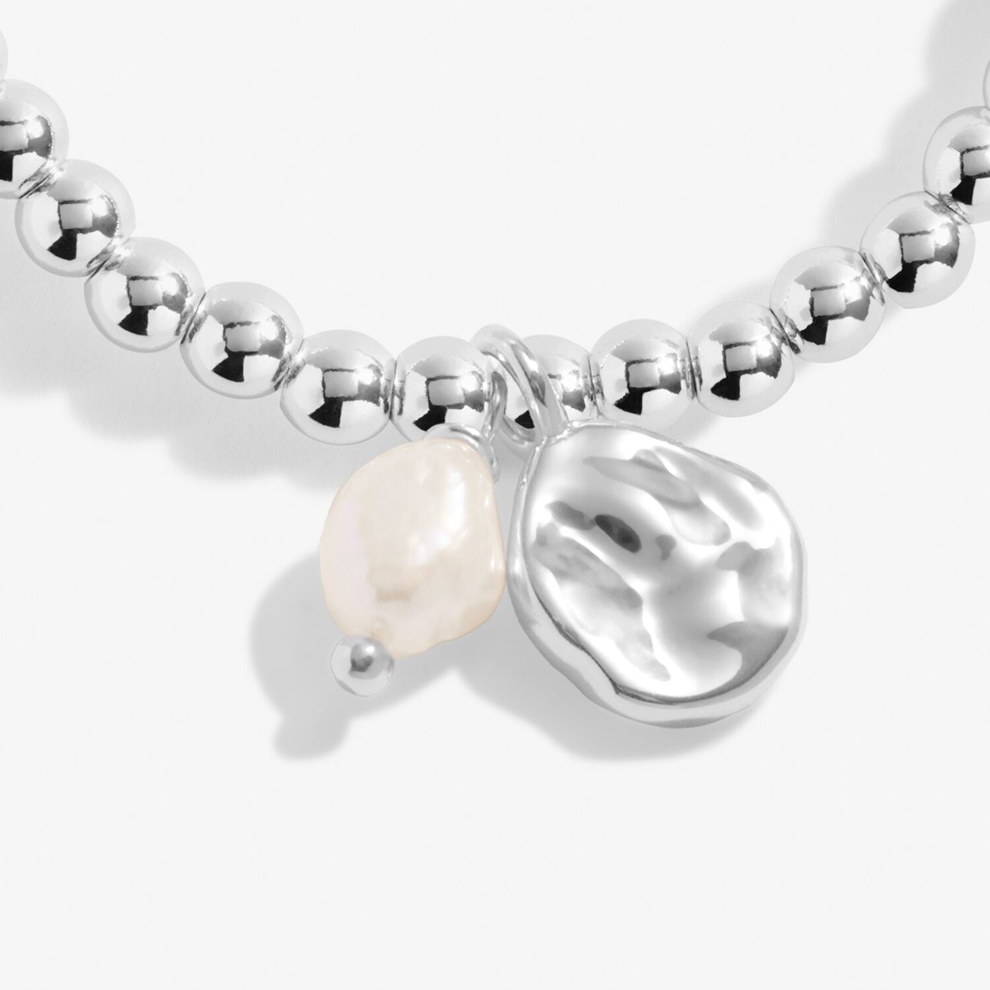 Joma Jewellery Silver Plated Pearl Anklet