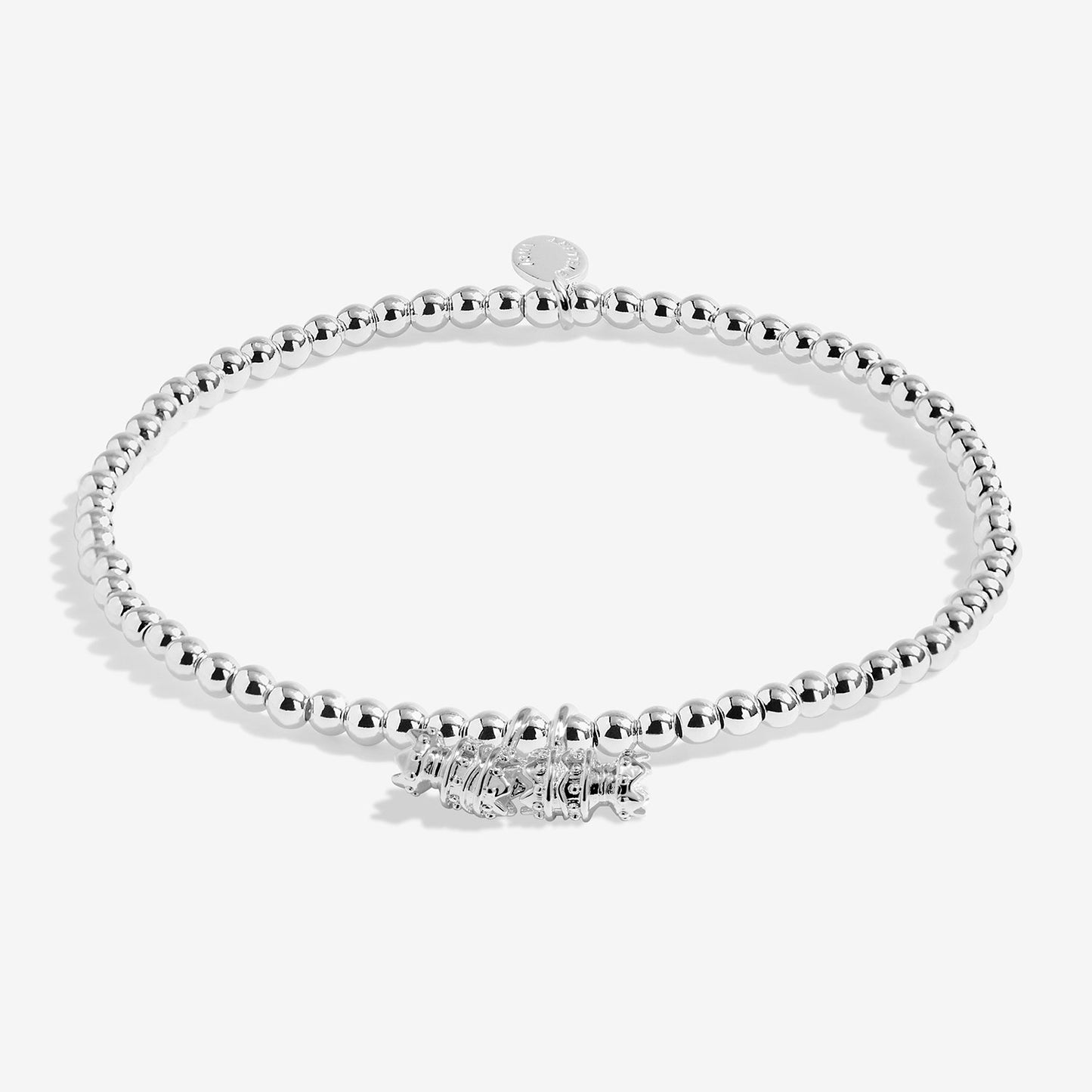 Joma Jewellery Snowglobe A Little Cracking Christmas Bracelet In Silver Plating