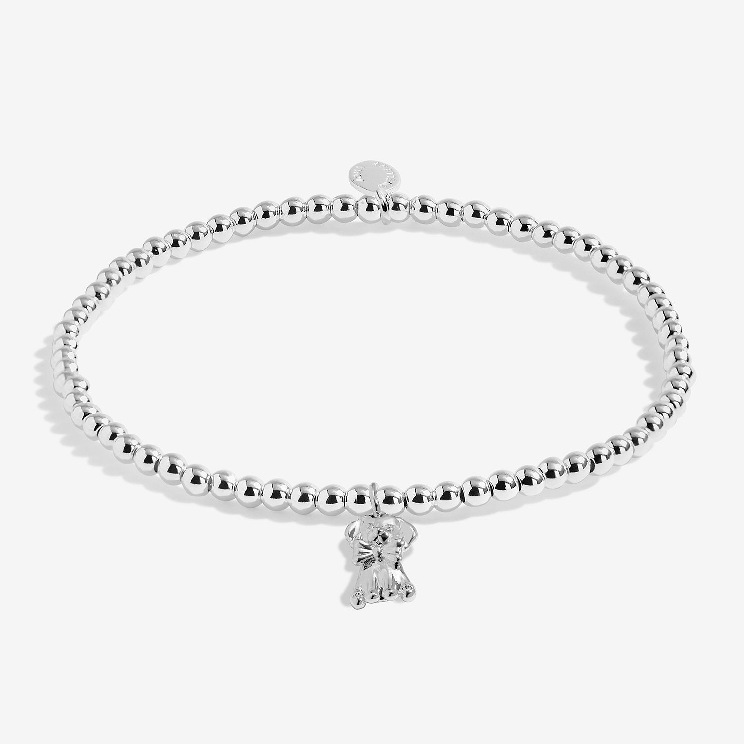 Joma Jewellery Snowglobe A Little Merry Woof-Mas Bracelet In Silver Plating
