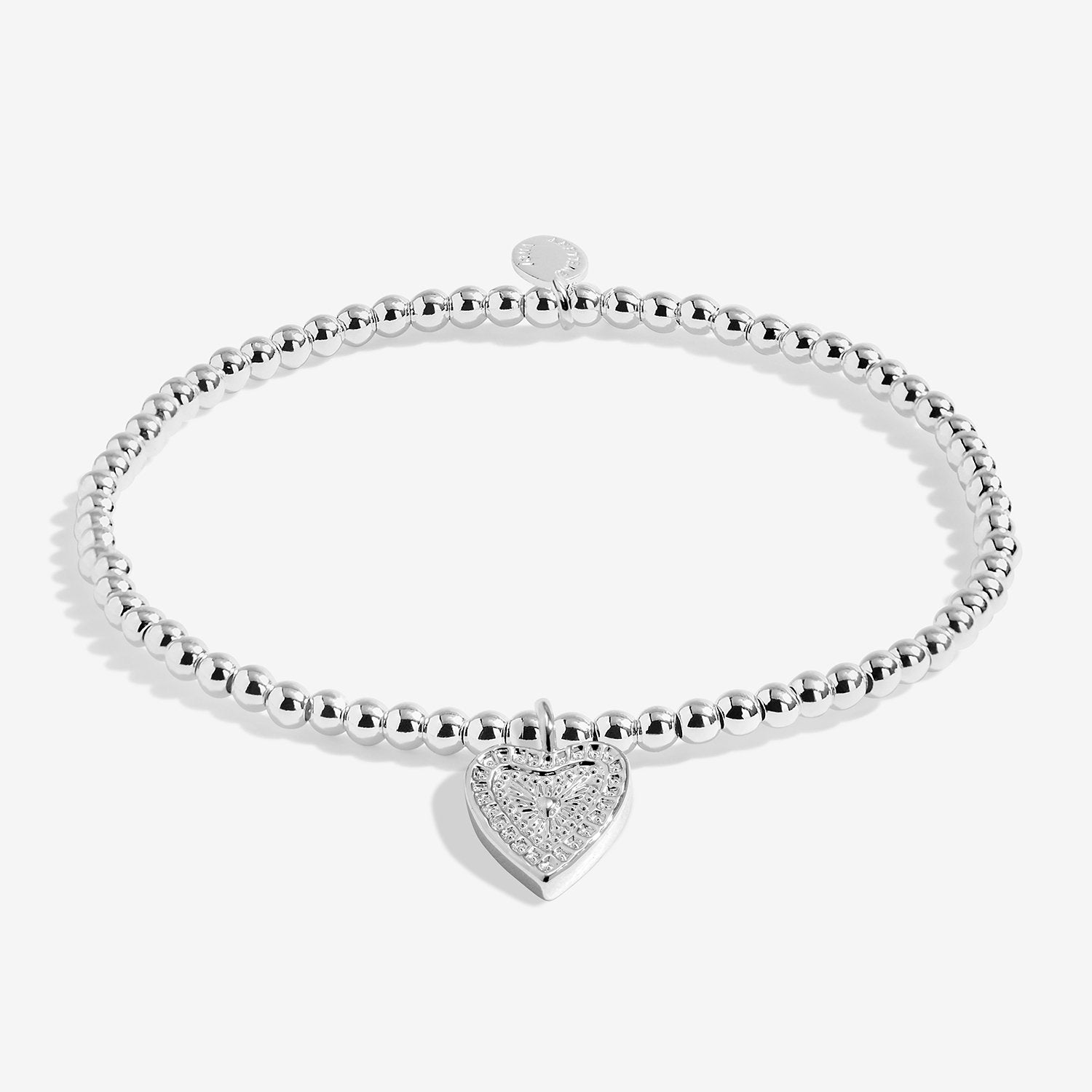 Joma Jewellery Snowglobe A Little With Love At Christmas Bracelet In Silver Plating
