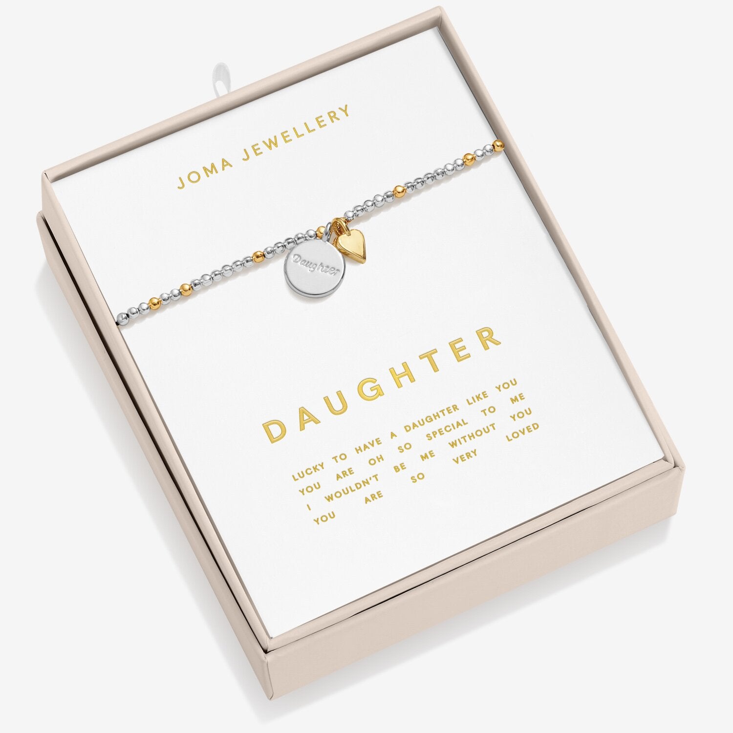 Joma Jewellery So Loved Daughter Bracelet