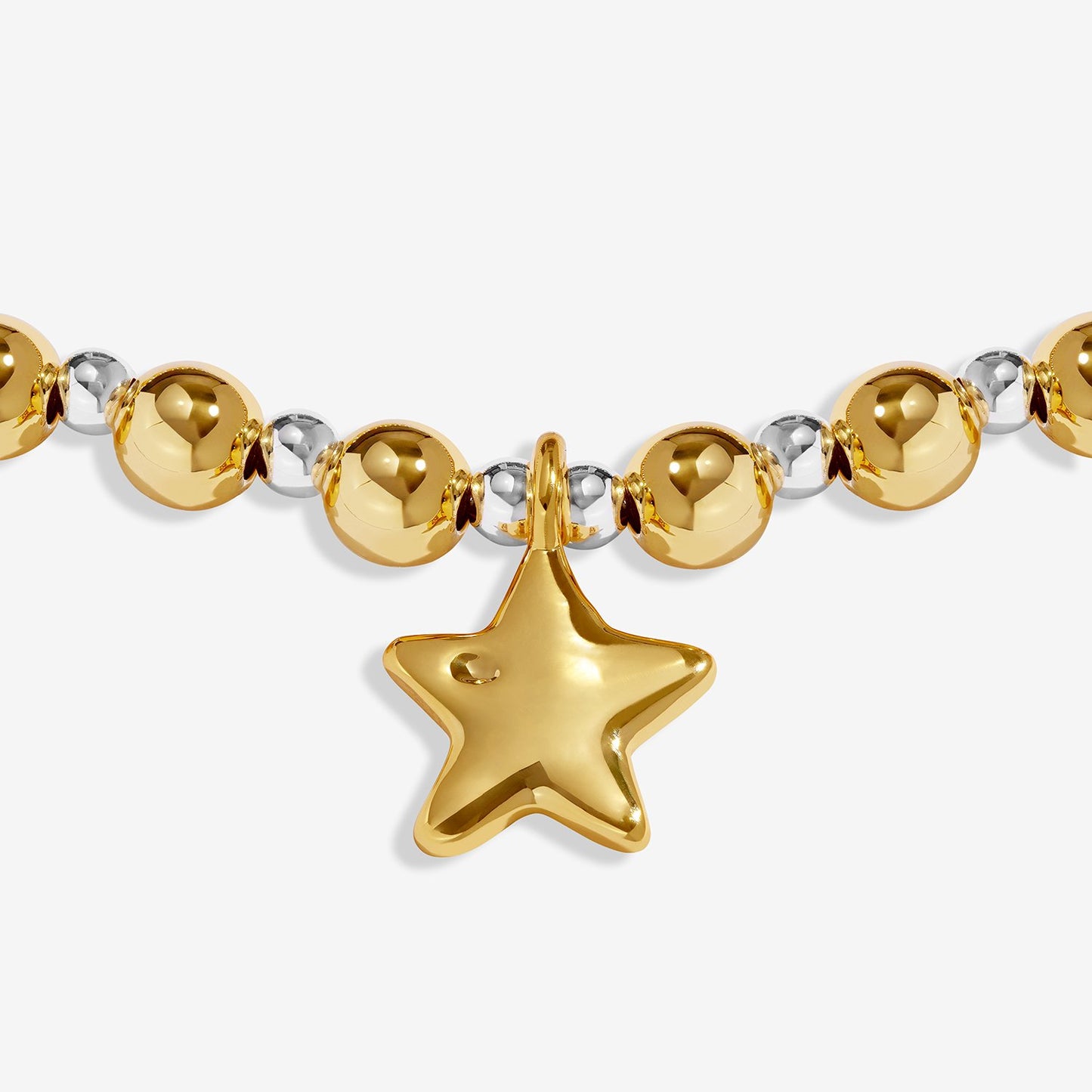 Joma Jewellery Words To Treasure Dream Big Bracelet In Silver and Gold Plating