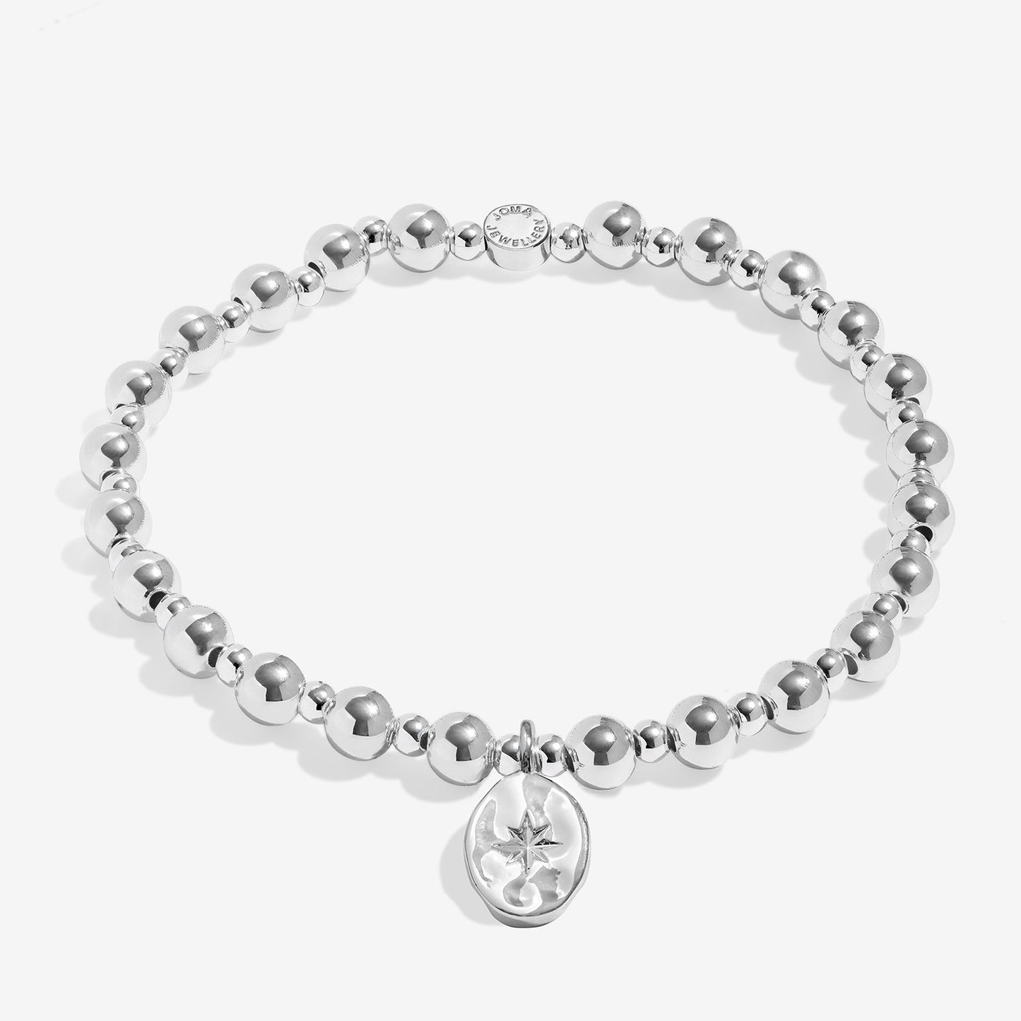 Joma Jewellery Words To Treasure Family Bracelet In Silver Plating