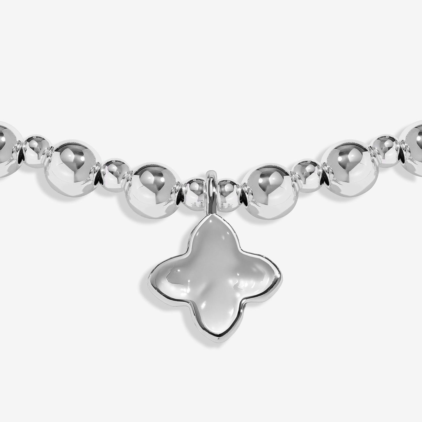 Joma Jewellery Words To Treasure Forever Friendship Bracelet In Silver Plating