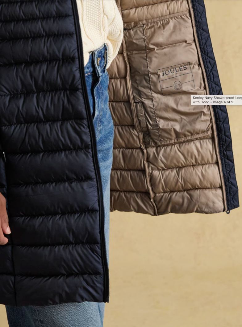 Joules Kenley Padded Long Coat