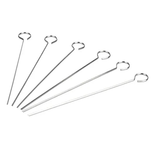 Just The Thing Stainless Steel Skewers 30cm Pack Of 6