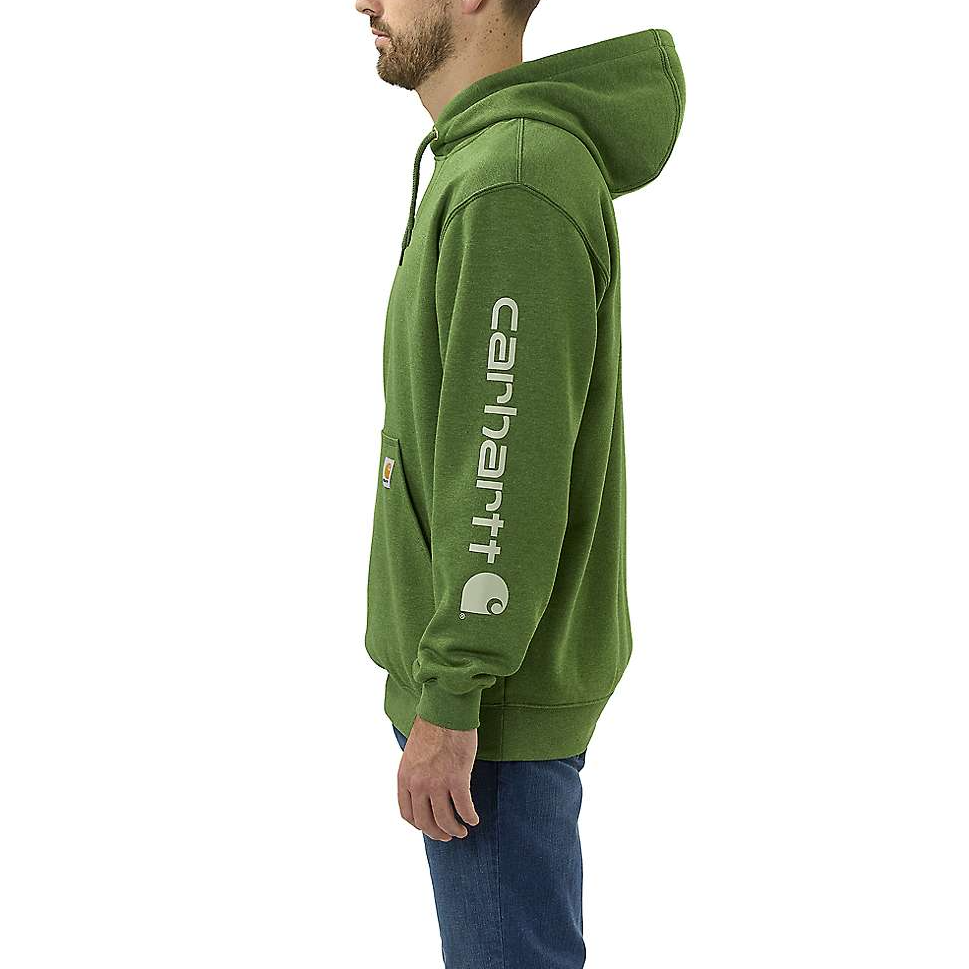 Carhartt Midweight Sleeve Logo Hooded Sweatshirt