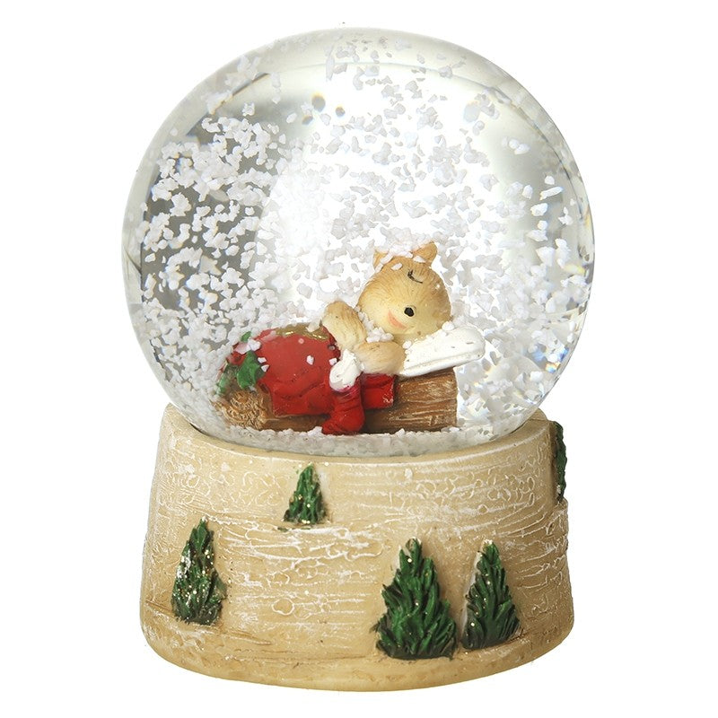 Heaven Sends - Sleeping Mouse Snowglobe