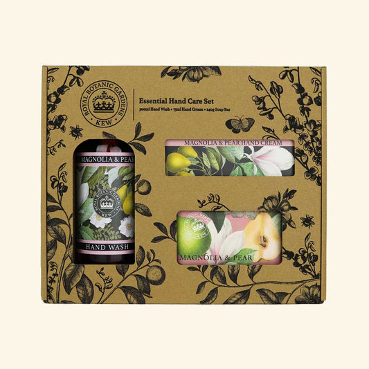 English Soap Company Kew Gardens Magnolia & Pear Essential Hand Care Gift Box