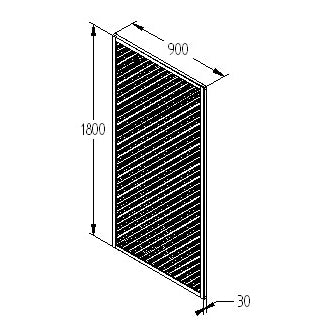 Forest Garden Wisley Lattice