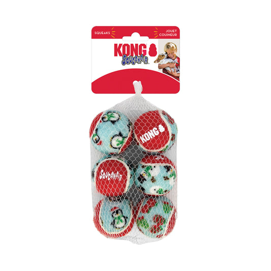 KONG Holiday Squeakair Balls