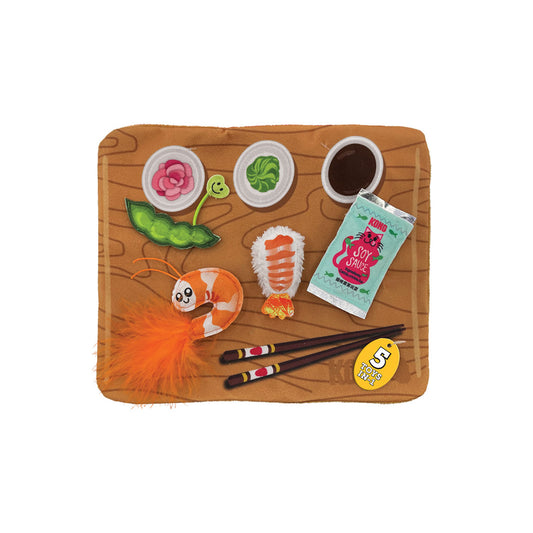 KONG Cat Pull-A-Partz Sushi