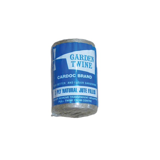 Cardoc nurseryman's spool 3-ply natural jute garden twine for plant tying and horticulture