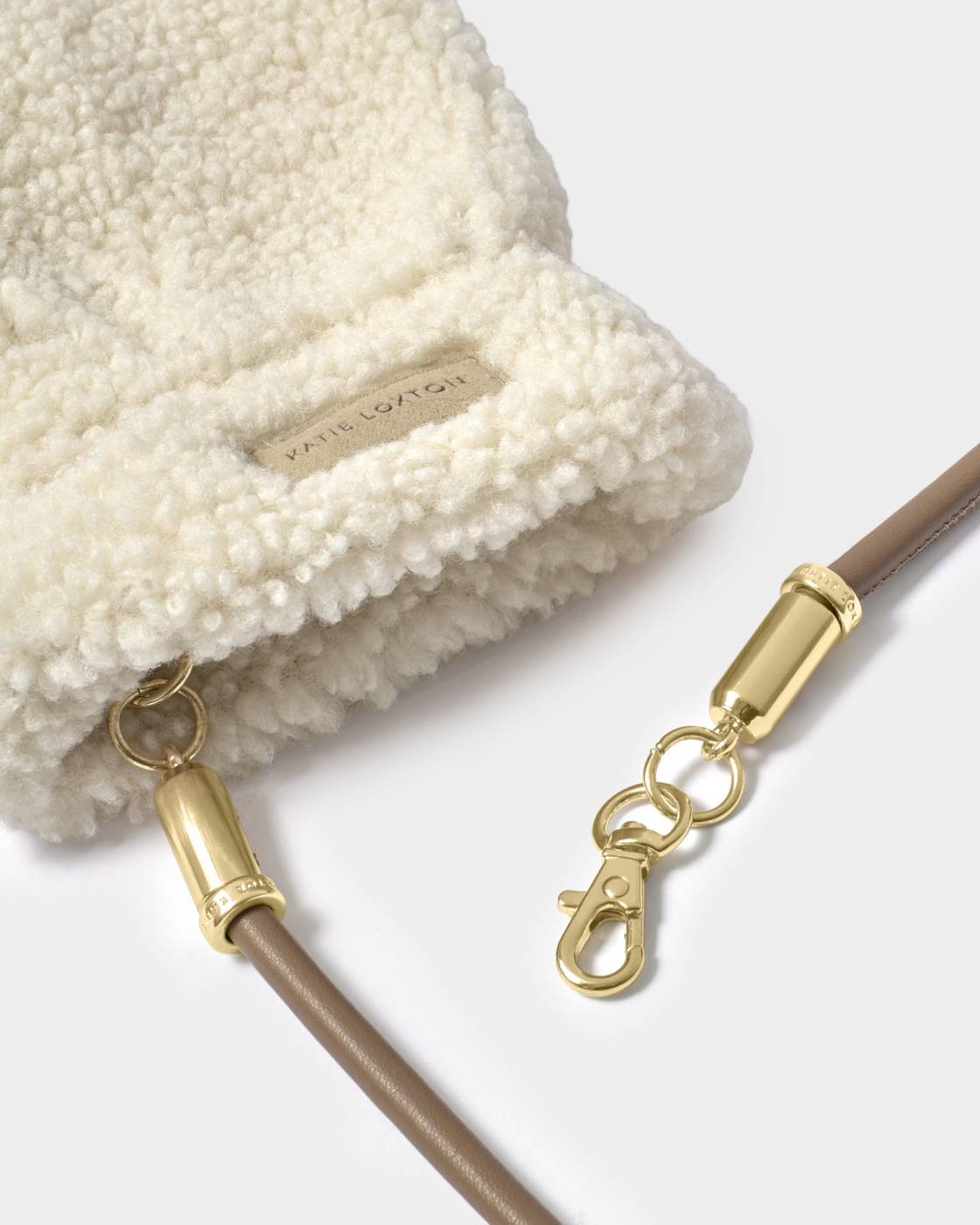 Katie Loxton Borg Mittens With Cord