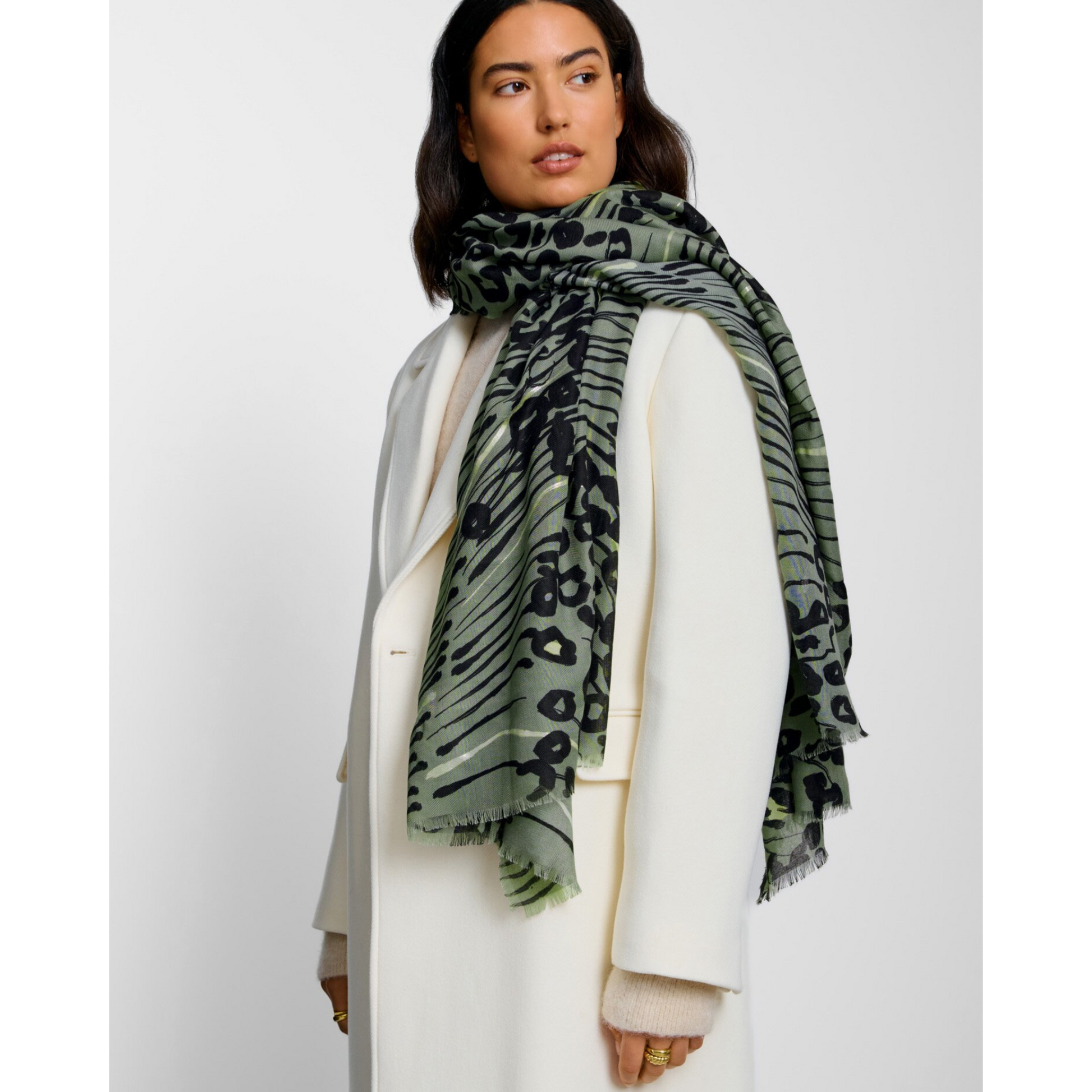 Katie Loxton Foil Printed Scarf