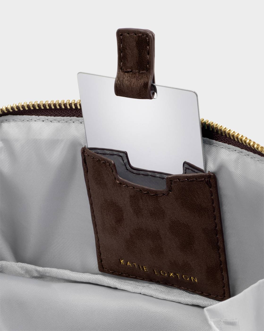 Katie Loxton Fold-Out Mirror Makeup Bag
