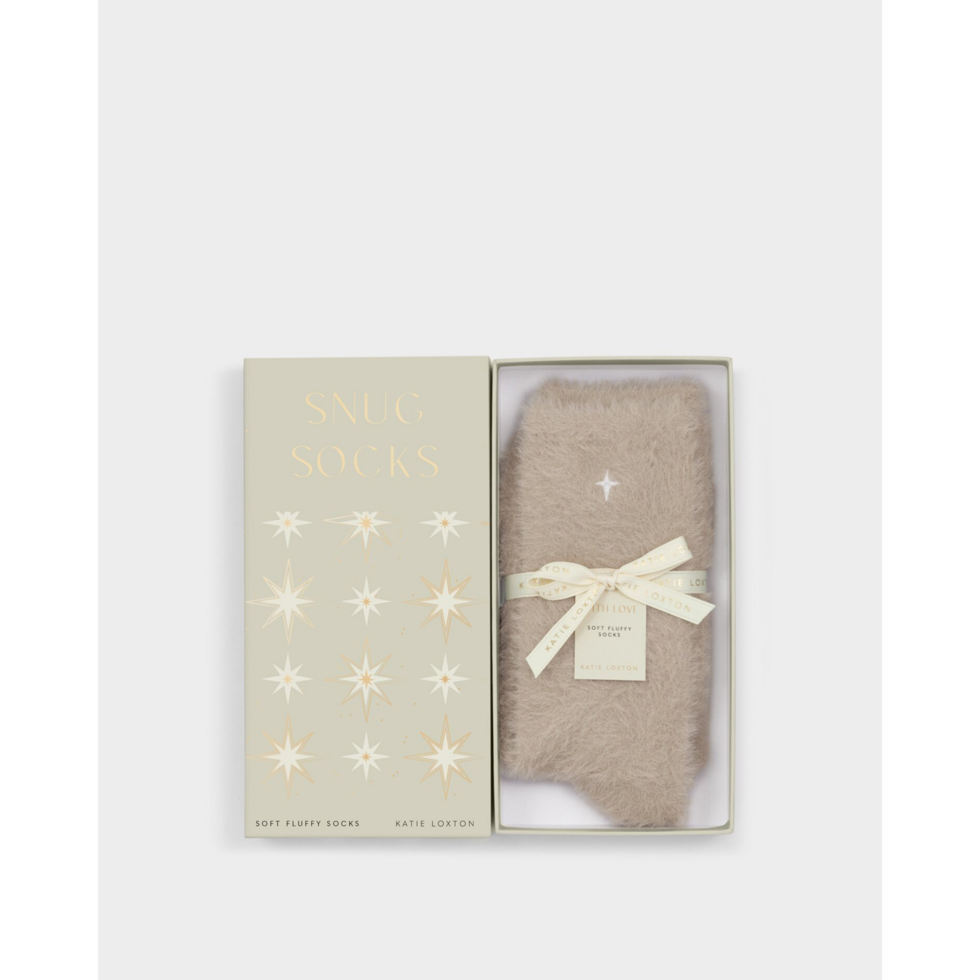 Katie Loxton Gift Boxed Fluffy Star Socks