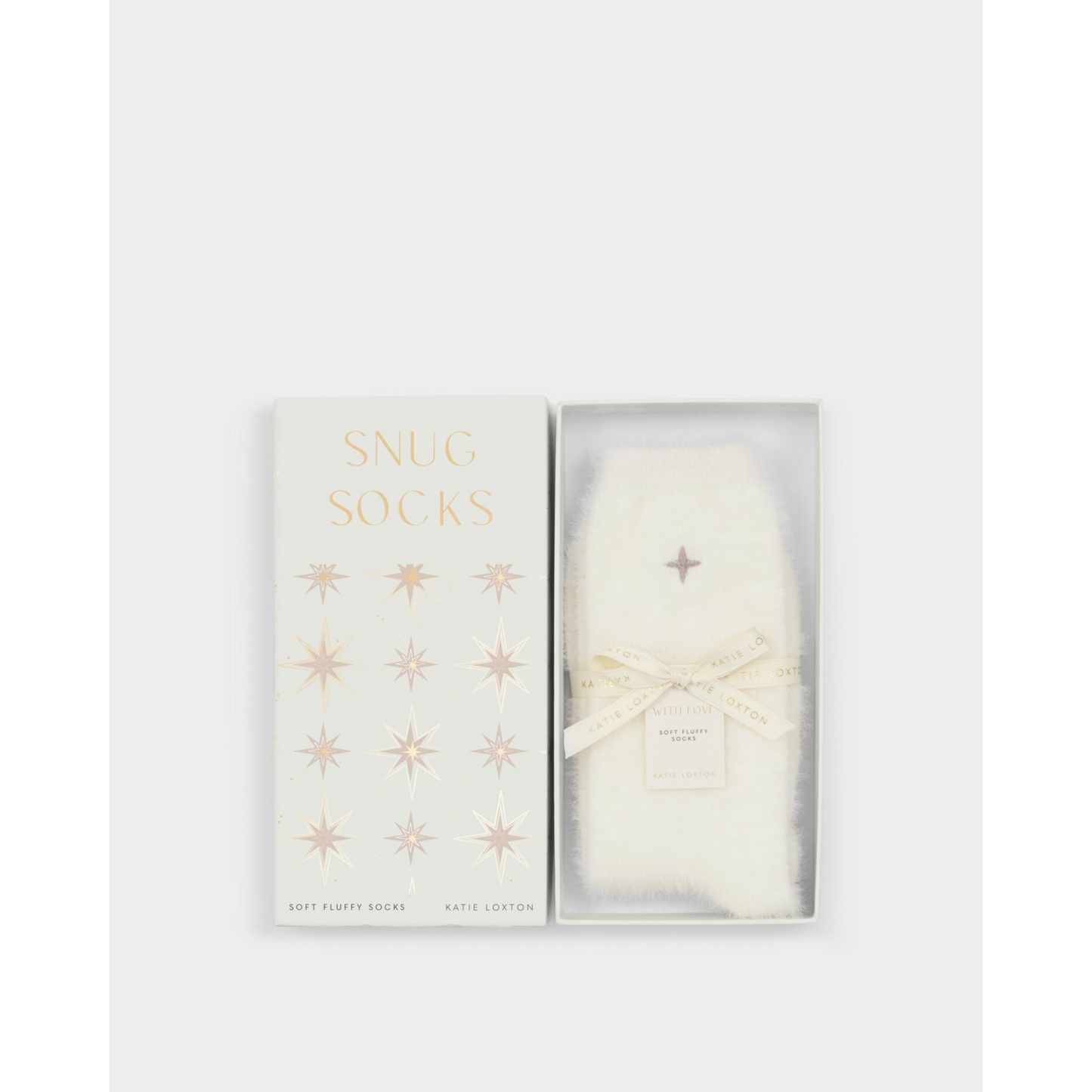 Katie Loxton Gift Boxed Fluffy Star Socks
