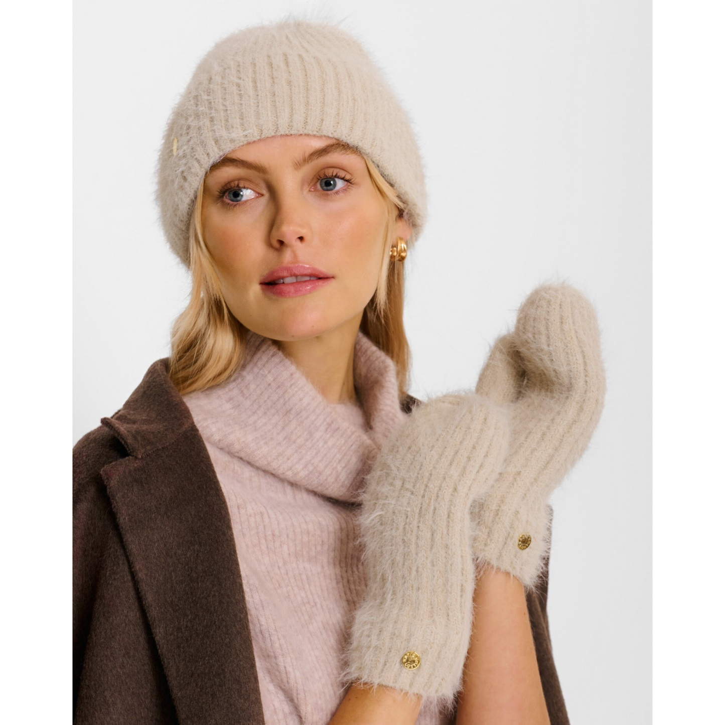 Katie Loxton Gift Boxed Hat & Mittens Set