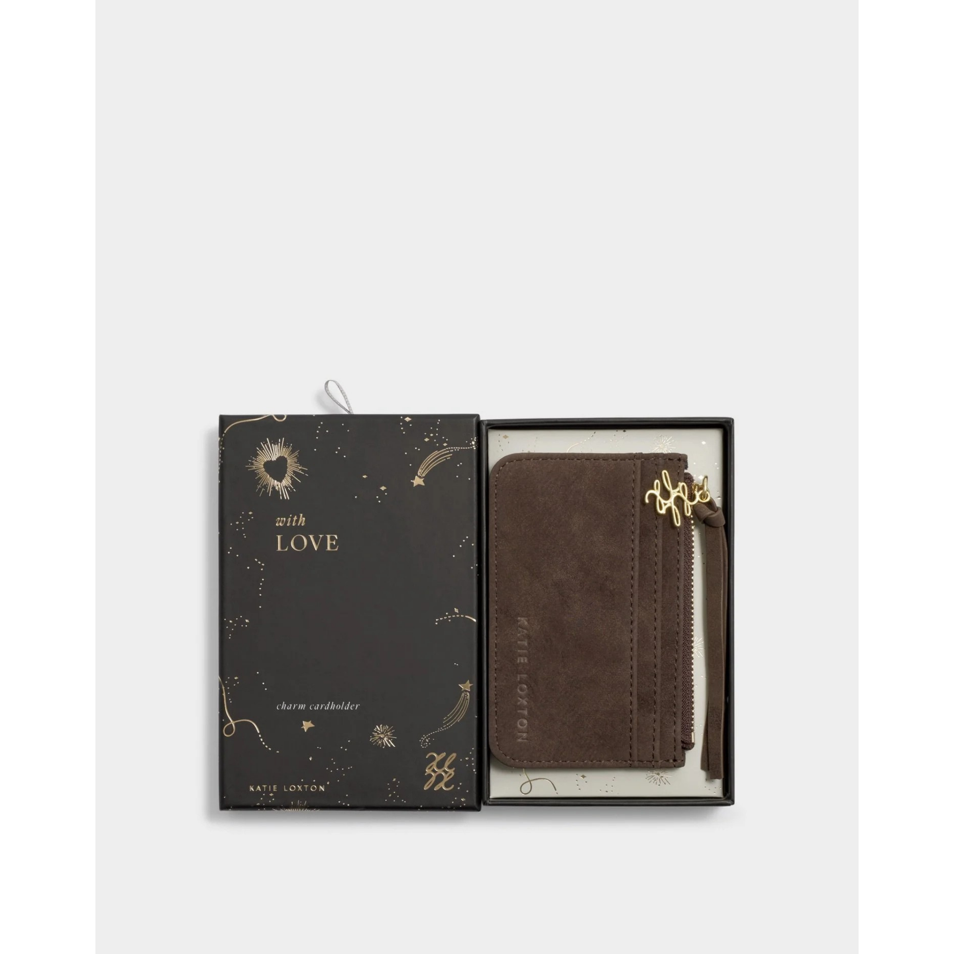 Katie Loxton Gift Boxed Suedette Coin & Card Holder