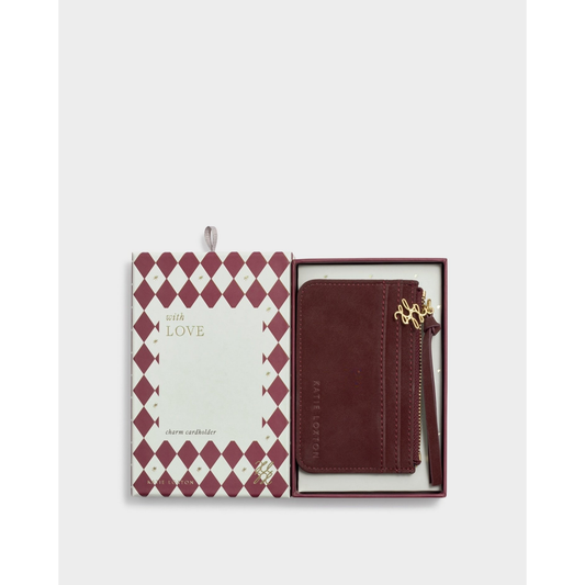 Katie Loxton Gift Boxed Suedette Coin & Card Holder