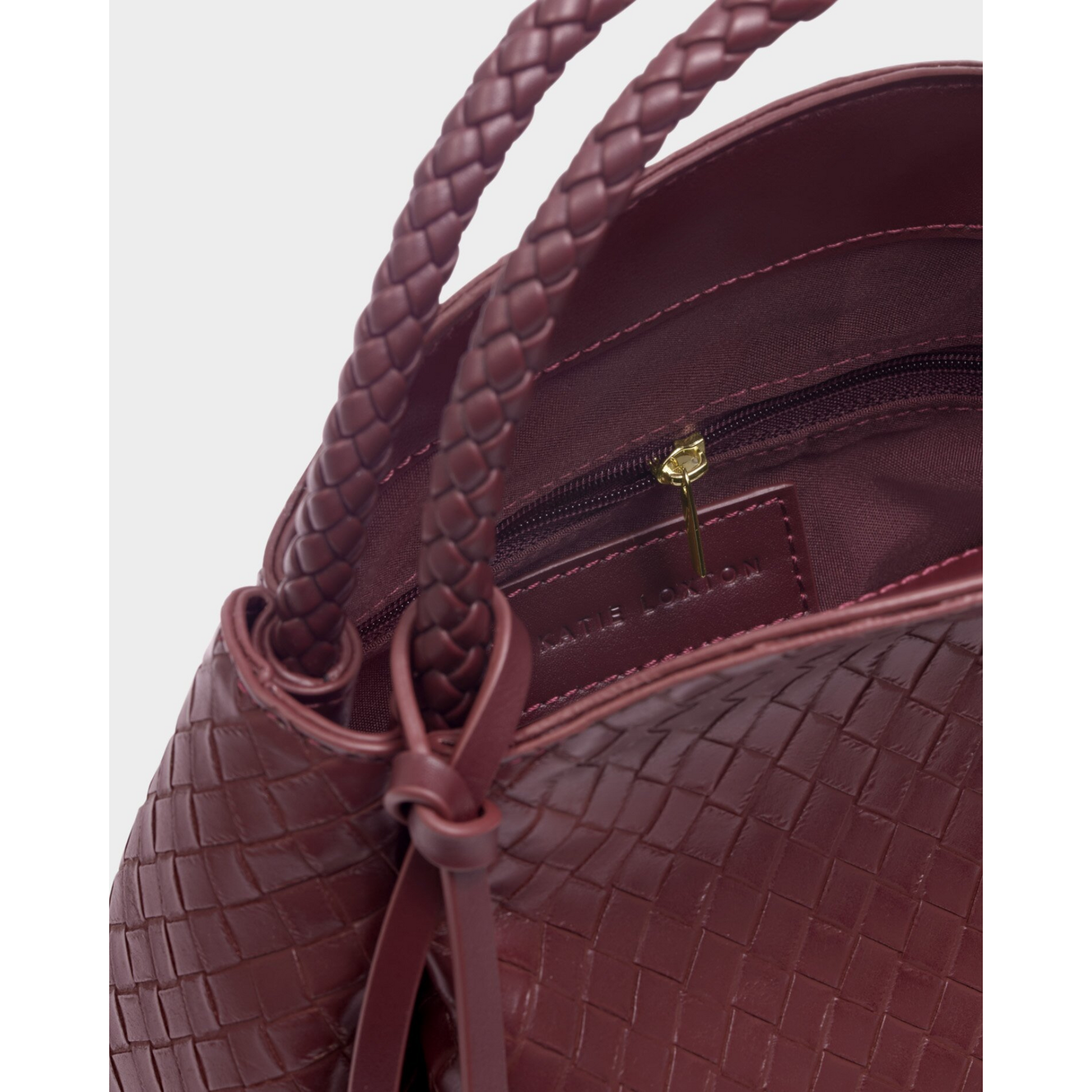 Katie Loxton Nova Woven Texture Top Handle Bag