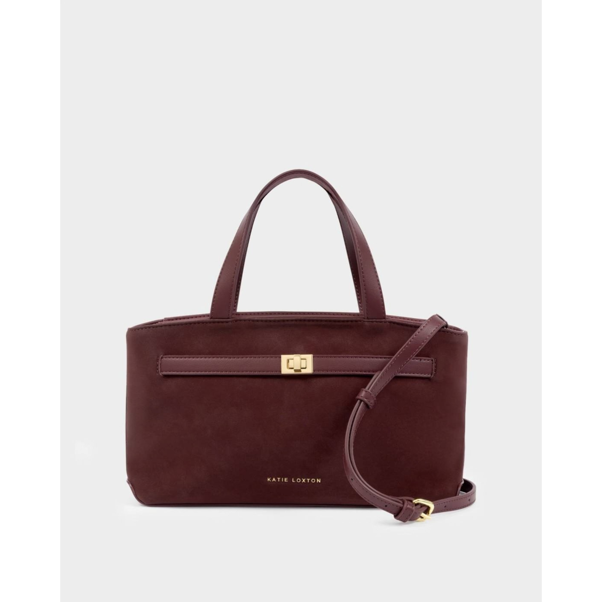 Katie Loxton Orin Top Handle Suedette Crossbody Bag