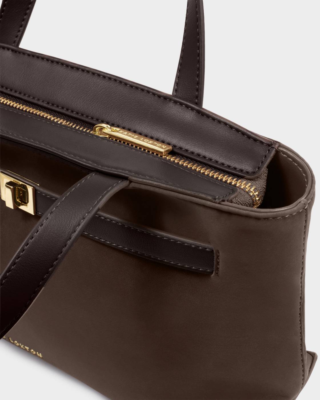 Katie Loxton Orin Top Handle Suedette Crossbody Bag
