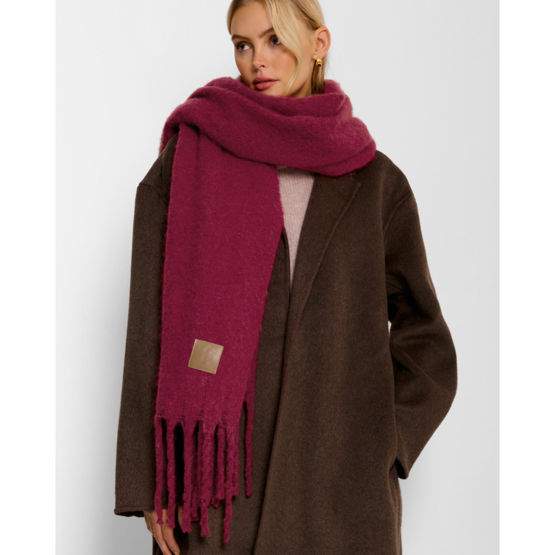 Katie Loxton Recycled Tassel Scarf
