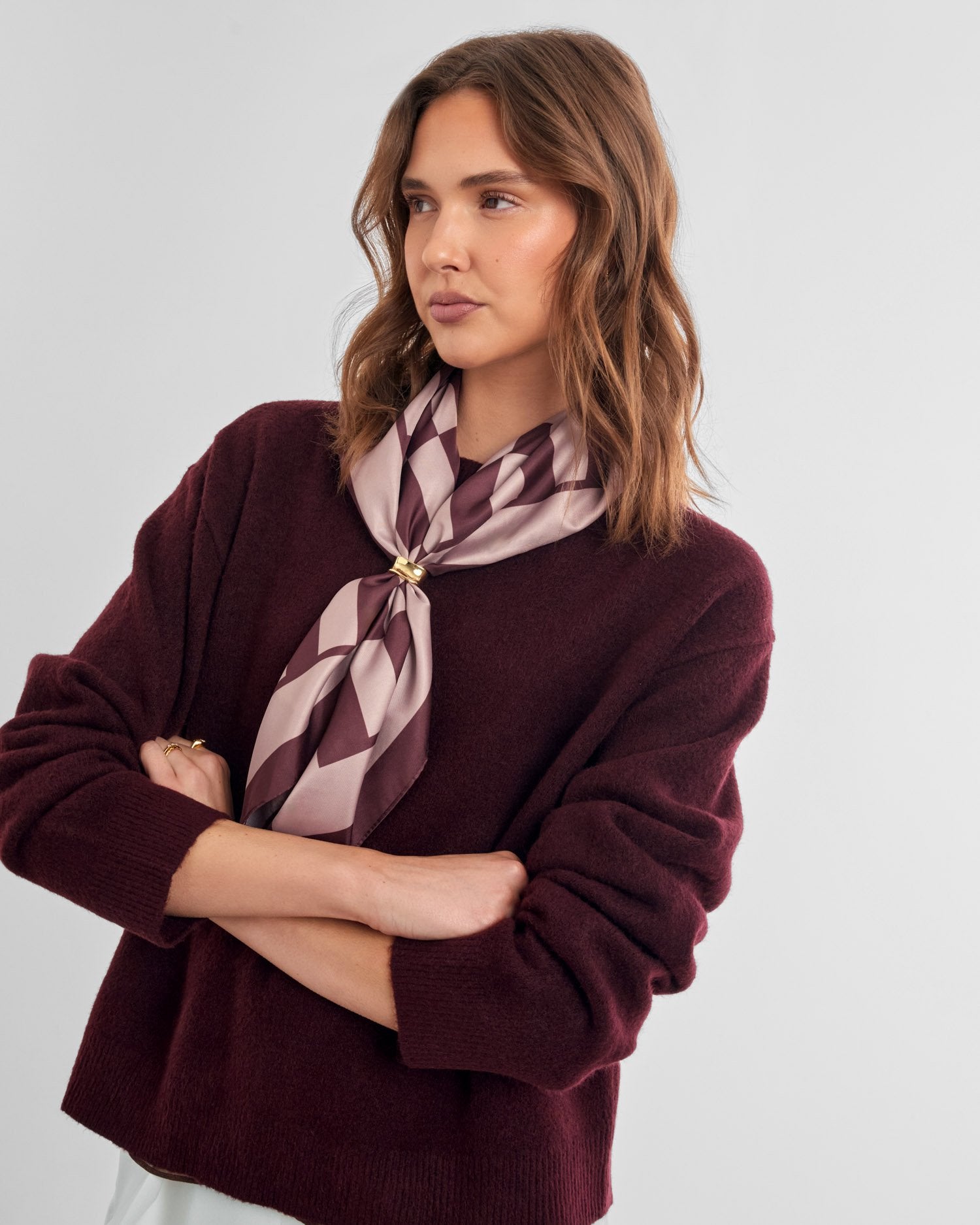 Katie Loxton Satin Multiway Scarf